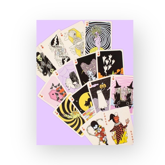 Deadstock: new Valfre 〠 Spooky Playing Cards 〠 Ltd Ed Halloween 〠 Coffin Box 〠 - Picture 5 of 17